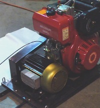 186PMG prototype Generator