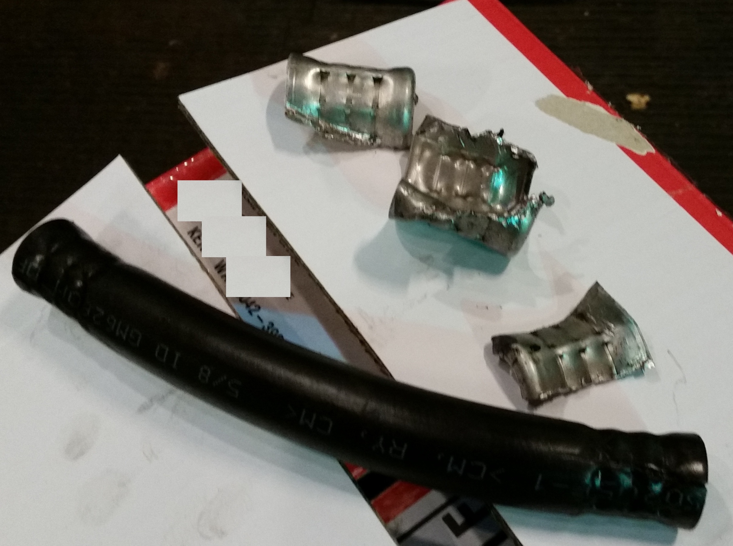 2006 Duramax LBZ Sierra HD 2500 Pickup trans cooler hose leaks